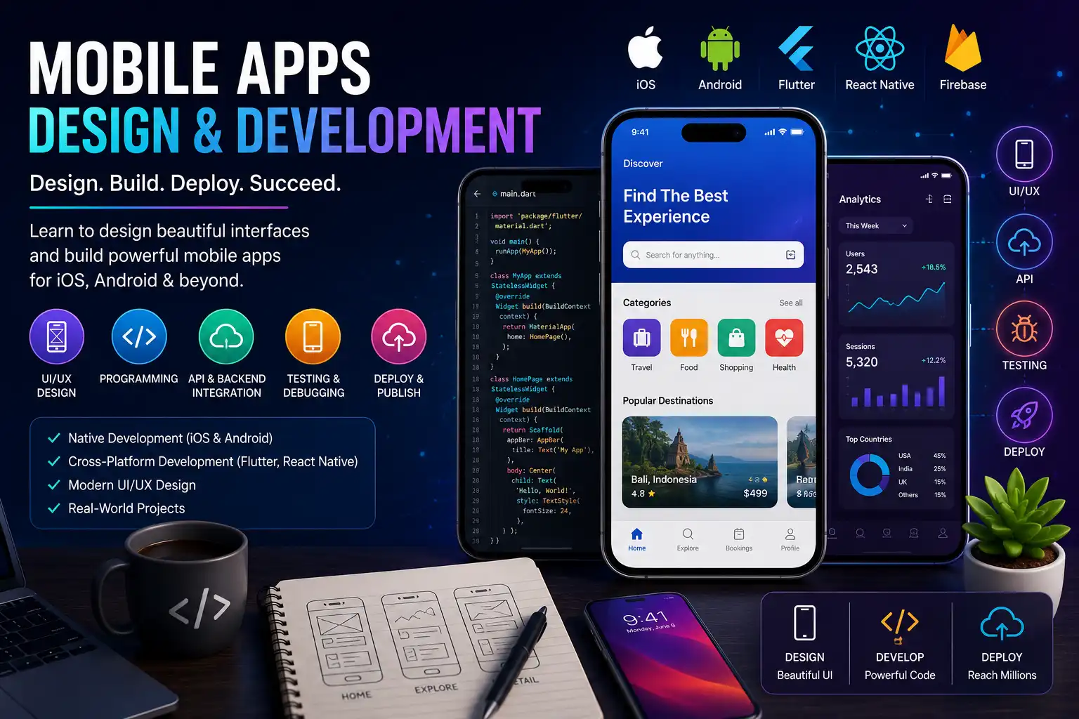 Mobile Apps Design and Development