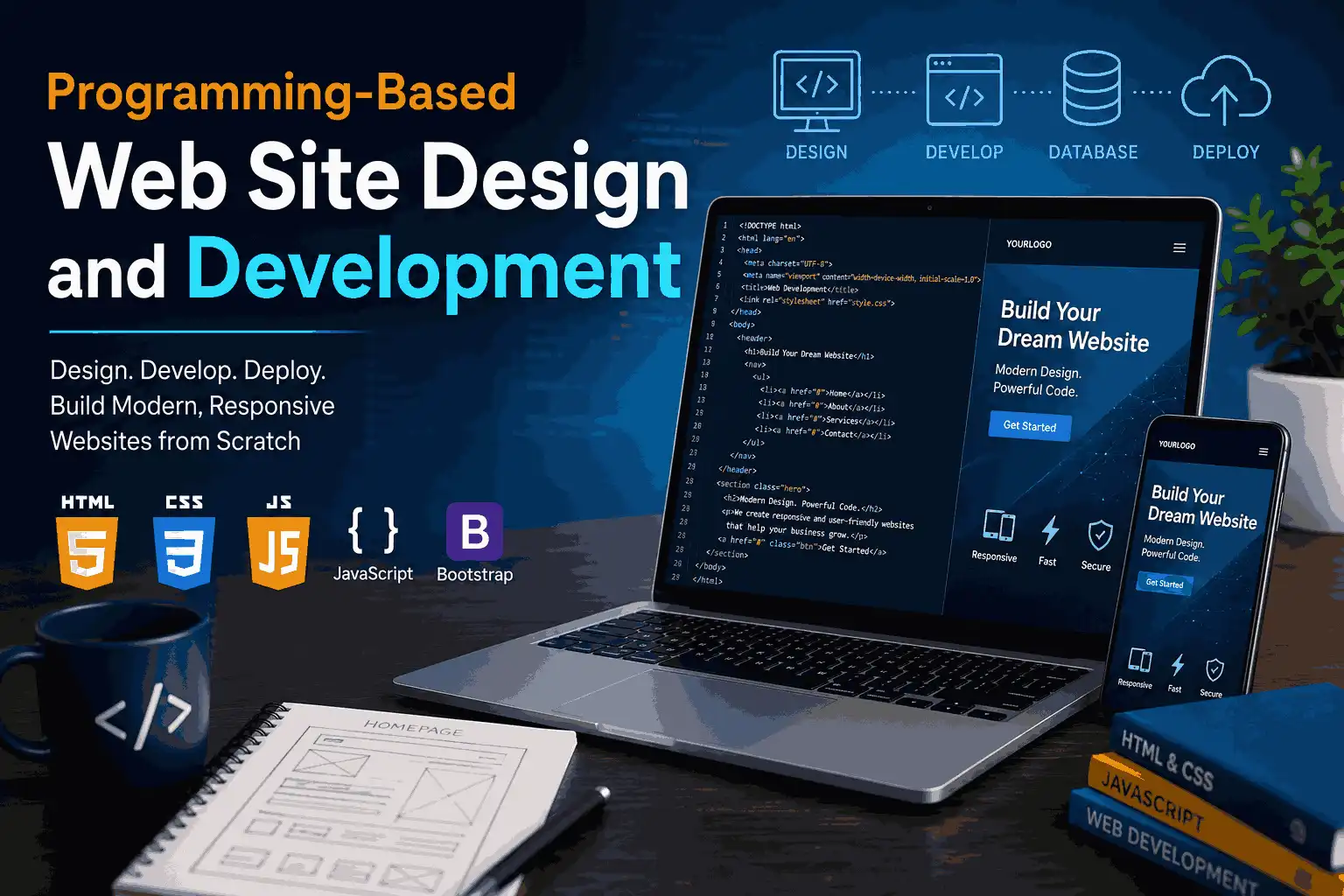 Programming-Based Web Site Design and Development